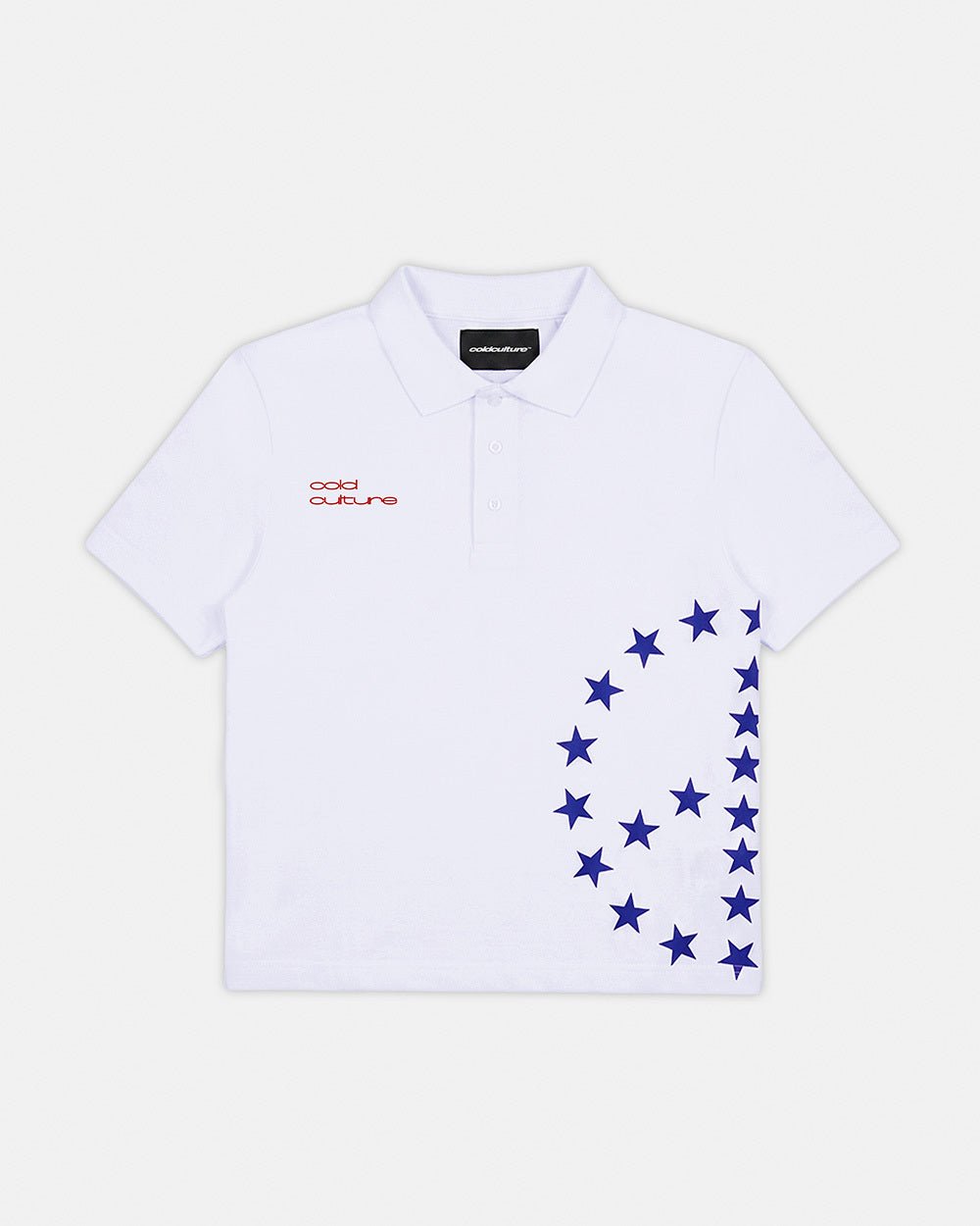 STARTRAIL POLO WHITE - Cold Culture #packshot
