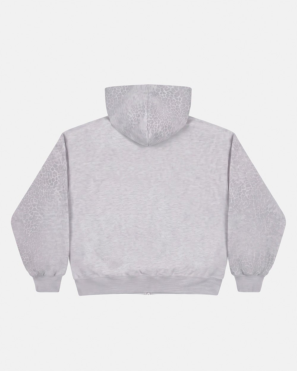 STRIPE ZIP HOODIE HEATHER GREY - Cold Culture #packshot