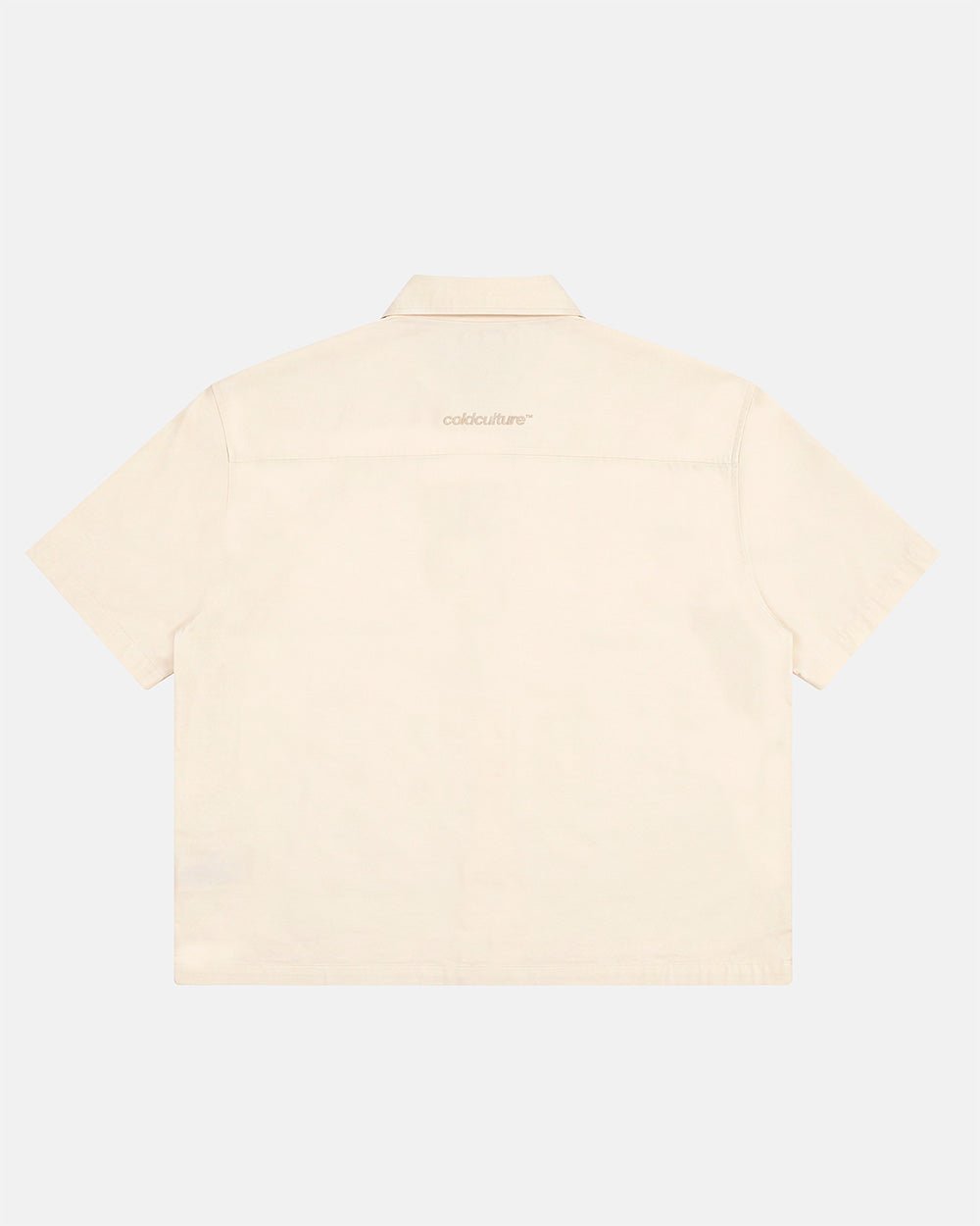 SUN DISTRESS SHIRT BEIGE - Cold Culture #packshot