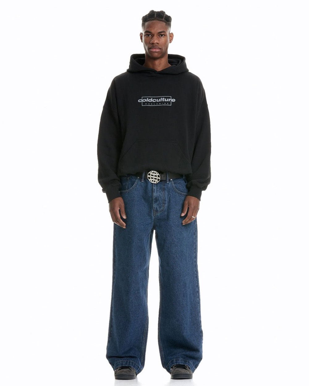 TRIBE HOODIE BLACK - COLD CULTURE #man