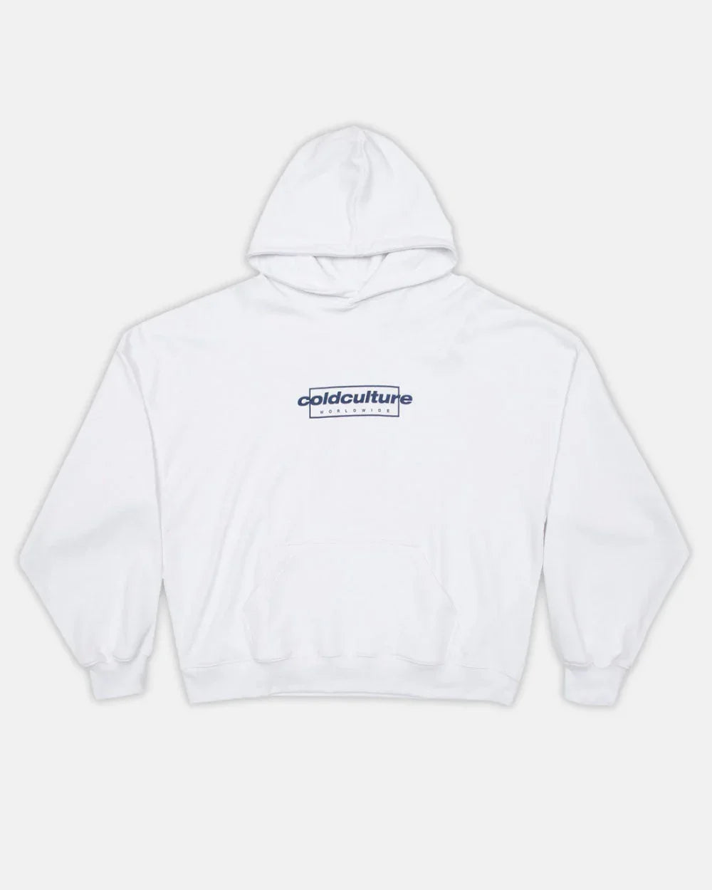 TRIBE HOODIE WHITE - COLD CULTURE #packshot