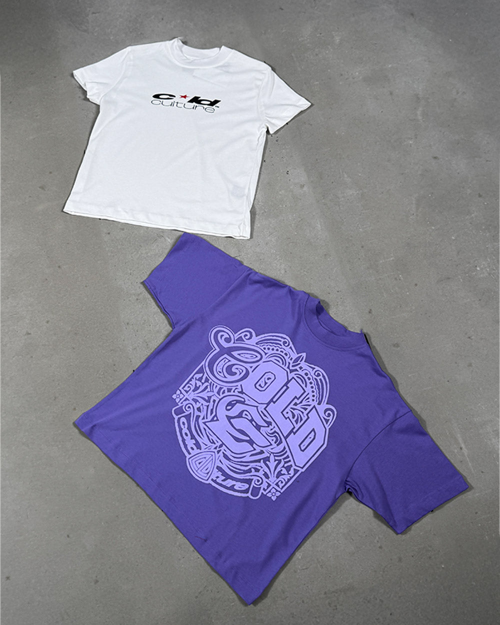 UNFILTERED TEE WHITE - white logo print tee, flat lay with matching pieces - Cold Culture