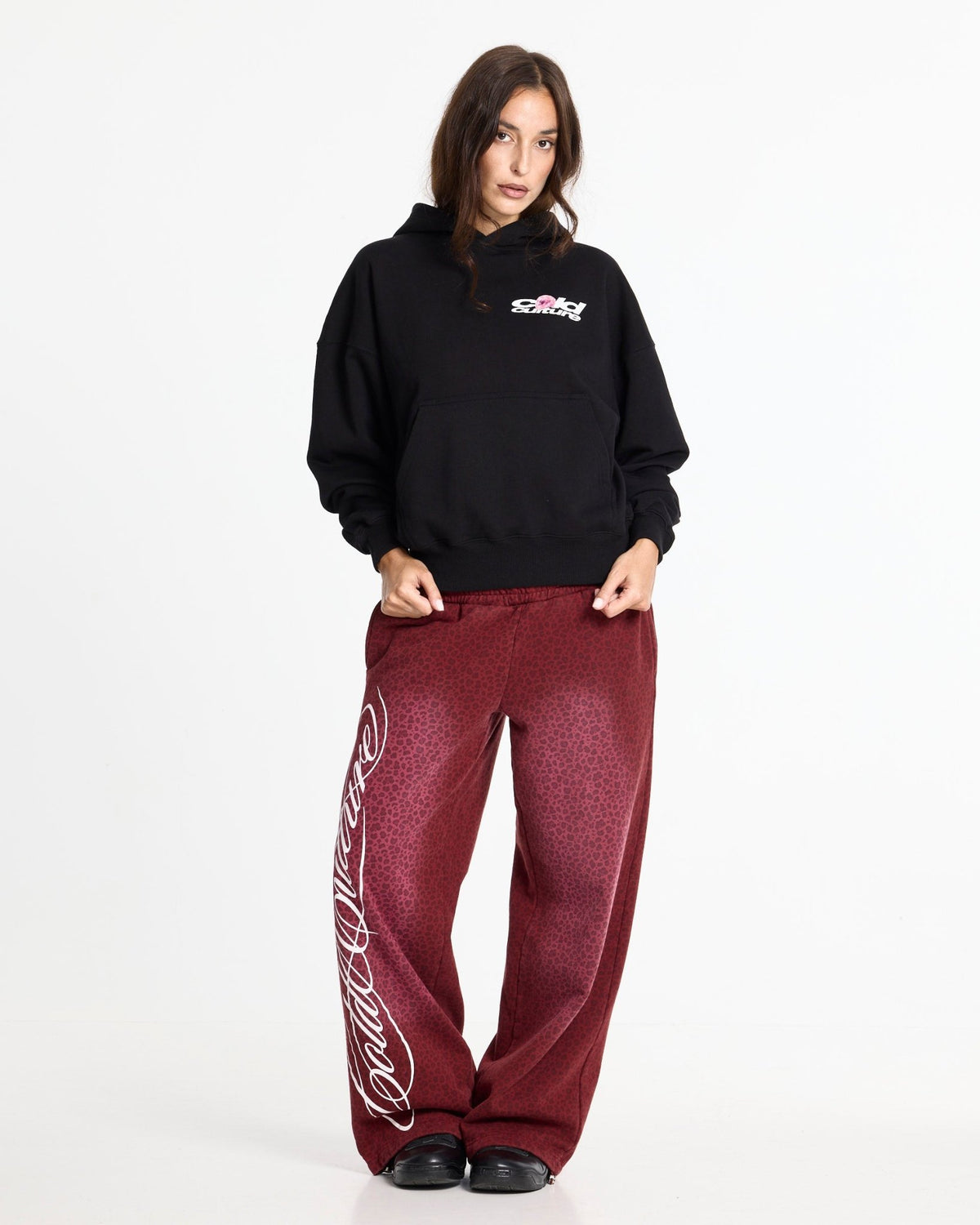 VALENTINO HOODIE BLACK - Cold Culture #woman