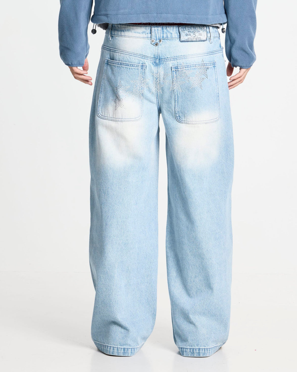 VERA LOOSE PANTS LIGHT BLUE - Cold Culture