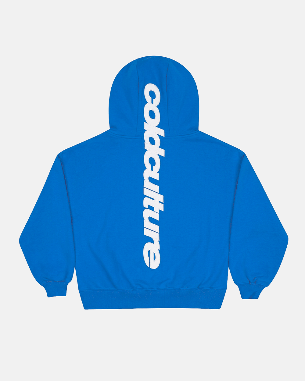 VERTICAL HOODIE BLUE - Cold Culture
