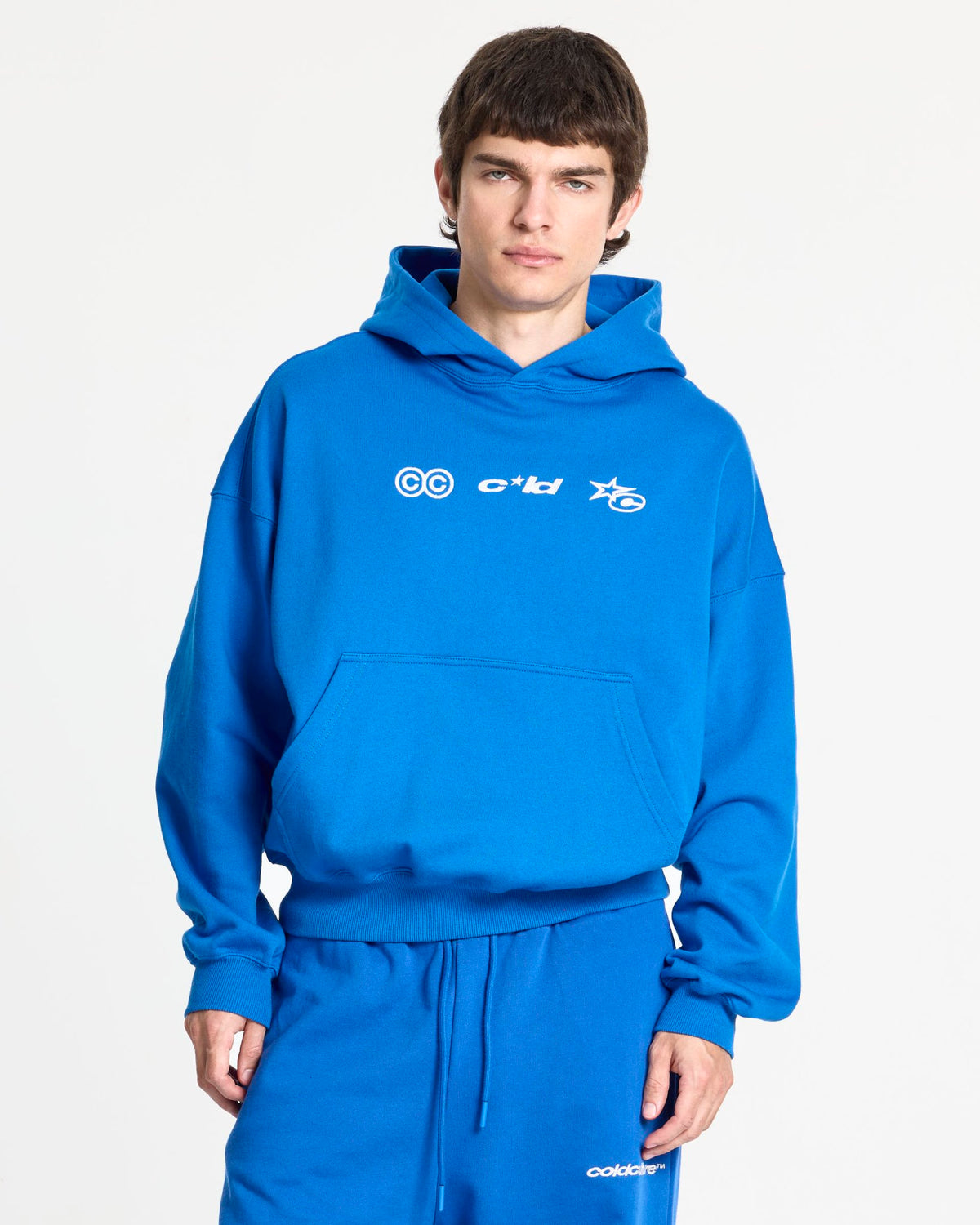 VERTICAL HOODIE BLUE - Cold Culture #man