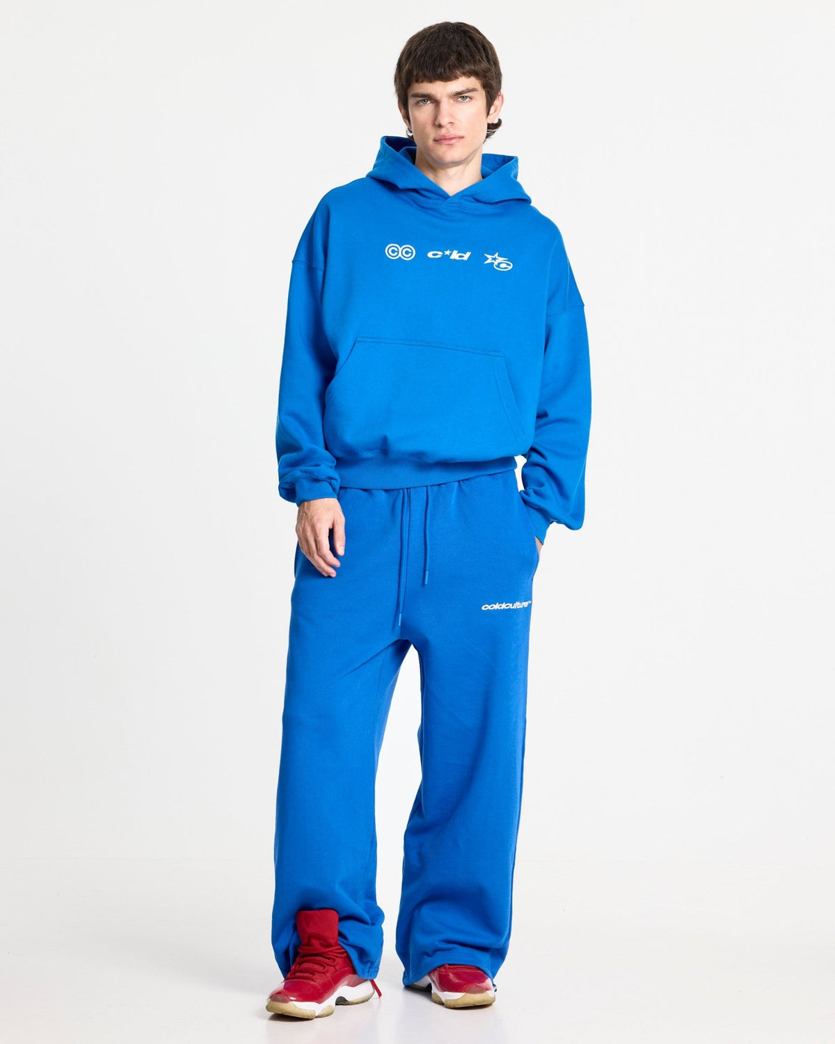 VERTICAL HOODIE BLUE - Cold Culture #man