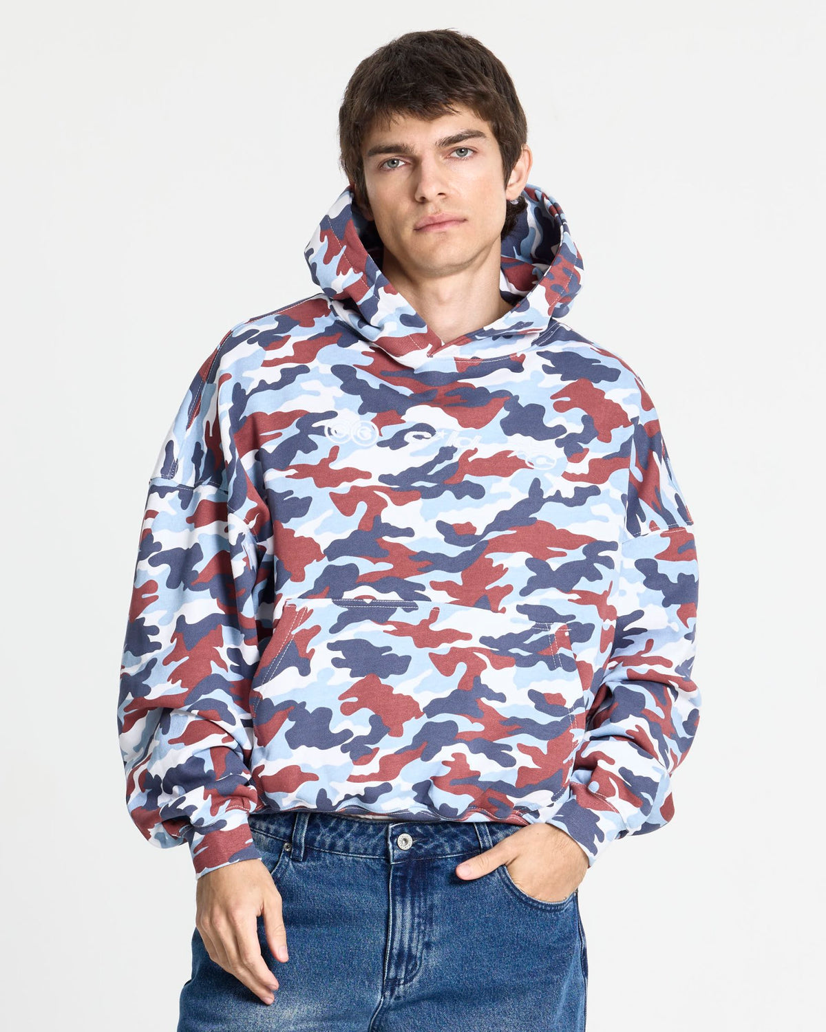 VERTICAL HOODIE CAMO - Cold Culture