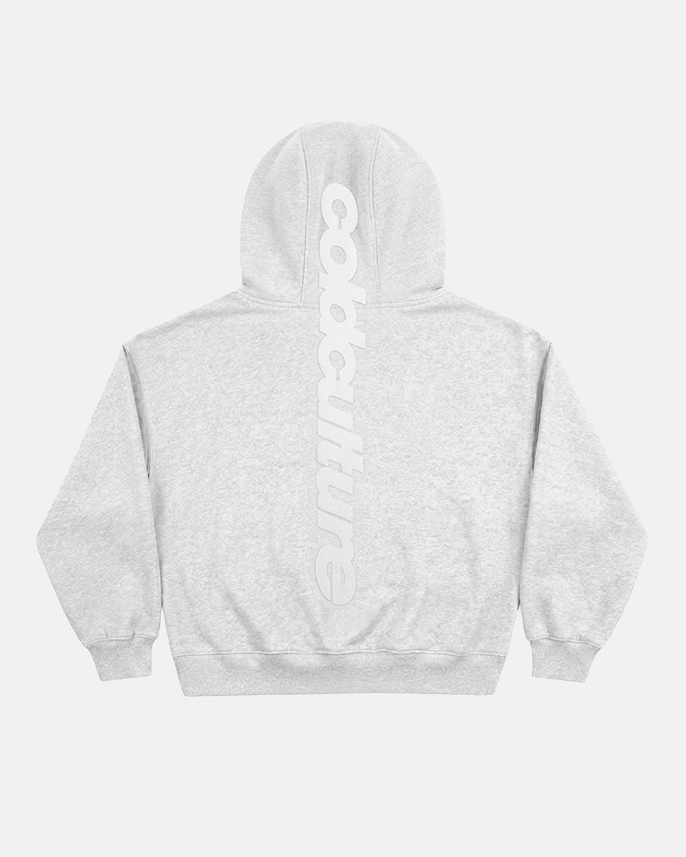 VERTICAL HOODIE HEATHER GREY - Cold Culture