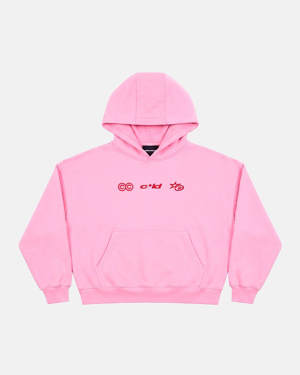 VERTICAL HOODIE PINK - Cold Culture #packshot