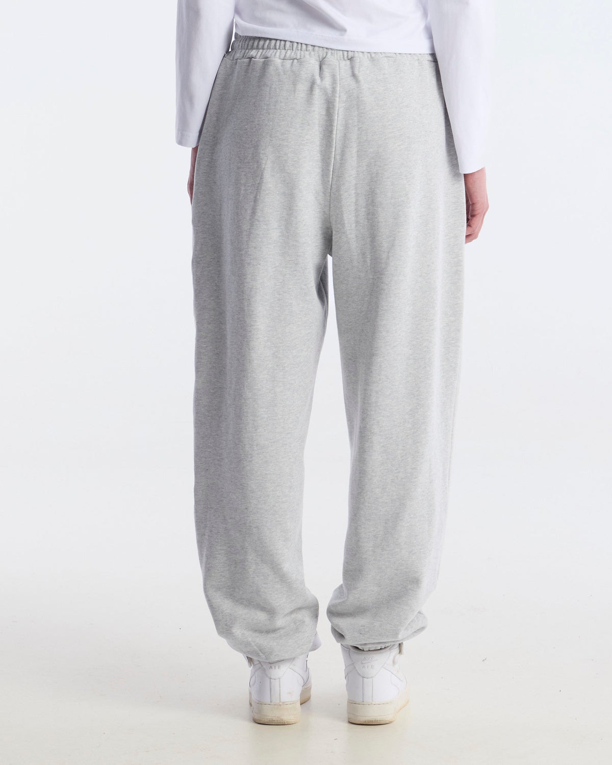 VERTICAL SWEATPANTS HEATHER GREY - Cold Culture