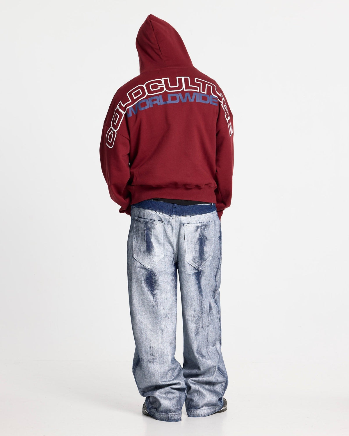 WAXED V2 PANTS MAN DENIM - Cold Culture