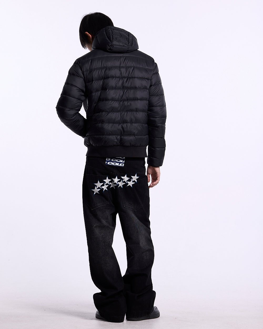 WHEEL PUFFER BLACK - Cold Culture #man