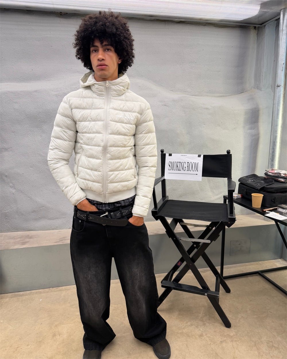 WHEEL PUFFER WHITE - Cold Culture