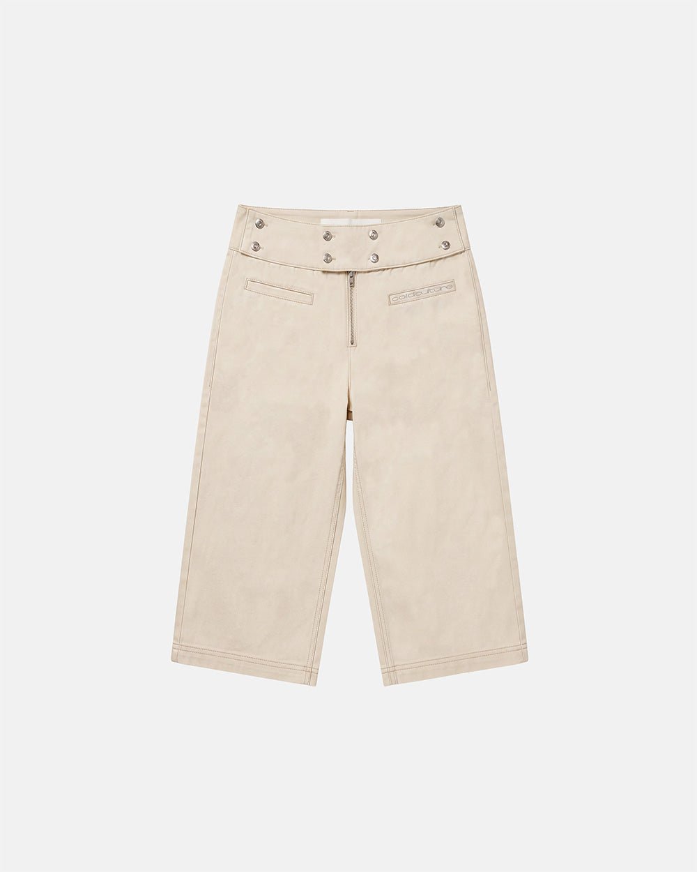 WHISK CAPRI PANTS OFF-WHITE - Cold Culture #packshot
