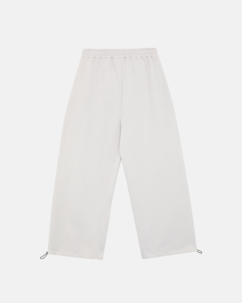 WILD CAMO SWEATPANTS LIGHT GREY - light grey baggy sweatpants, back view - Cold Culture #packshot