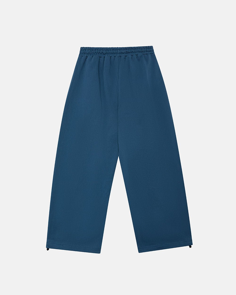 WILD SNAKE SWEATPANTS NAVY BLUE - navy blue baggy sweatpants, back view - Cold Culture #packshot