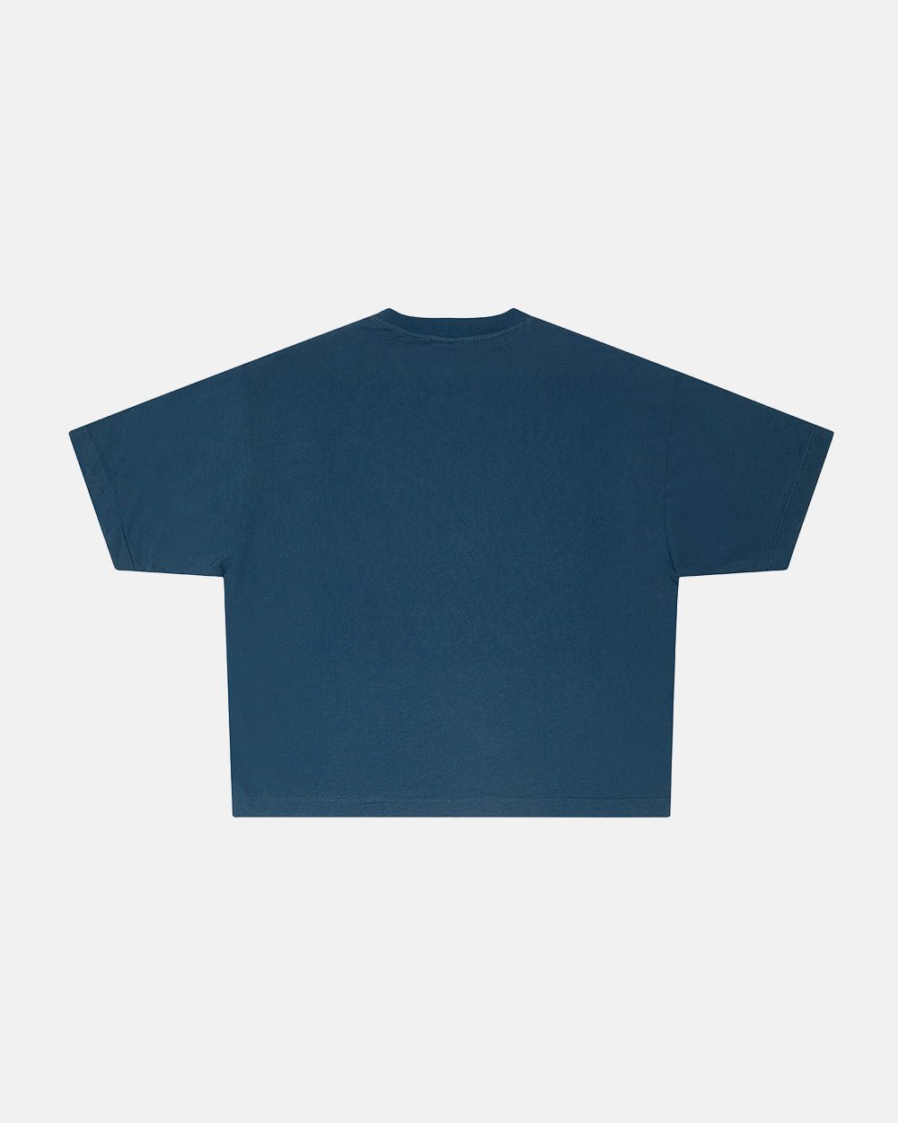 WILD SNAKE TEE NAVY BLUE - navy blue graphic tee, back view - Cold Culture #packshot