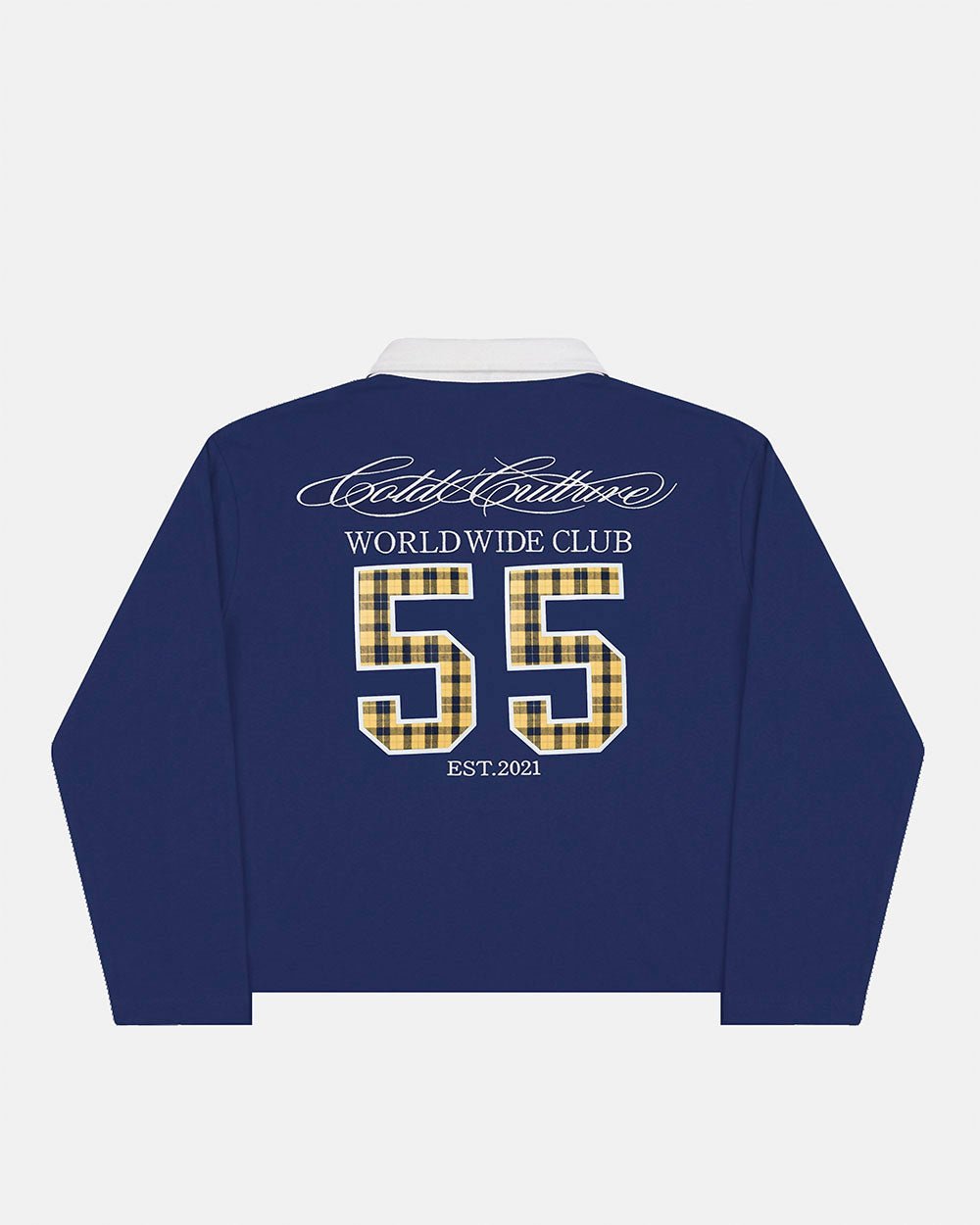 WINDSOR LONGSLEEVE POLO NAVY - Cold Culture