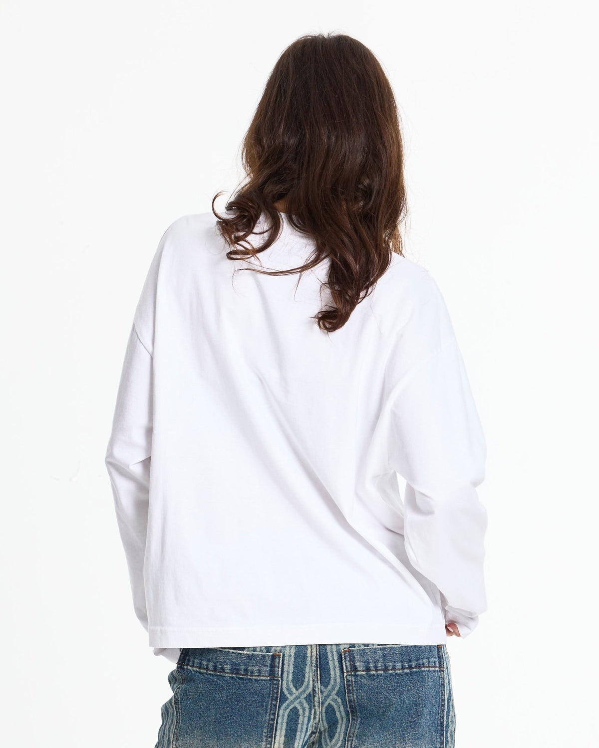 WORLDWIDE LONGSLEEVE WHITE - Cold Culture #woman